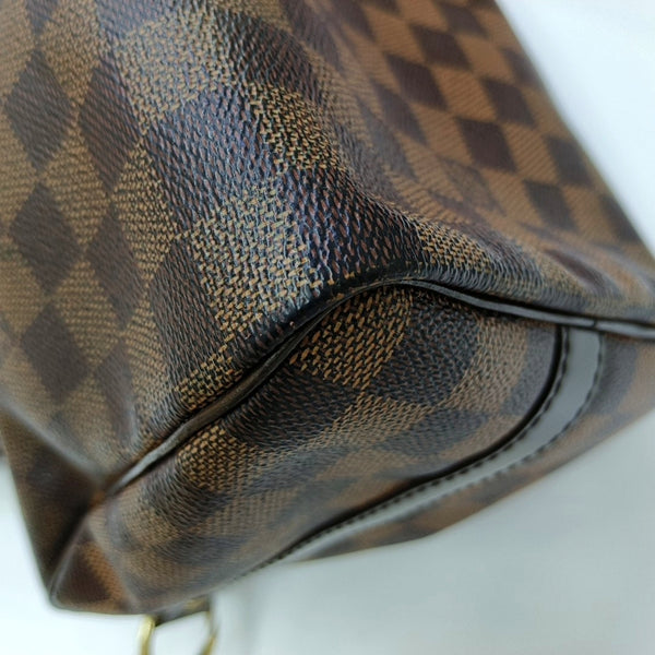 Authenticated pre-owned  SPEEDY 25 Coated Canvas Brown - Shoulder Bag at Looply