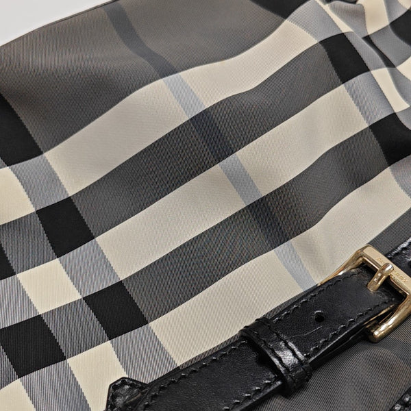 Canvas Top Handle Bag Black