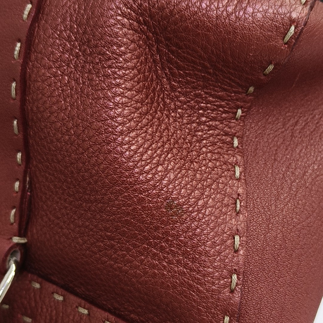 Linda Calfskin Red