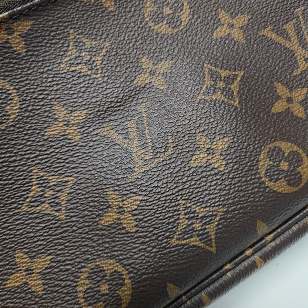 MULTI Monogram Coated Canvas Brown