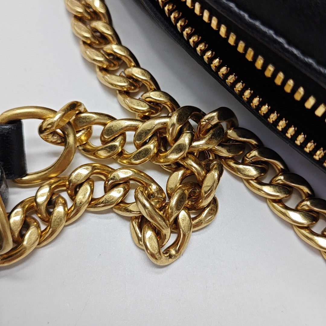 Gaufre Quilted Lambskin Black