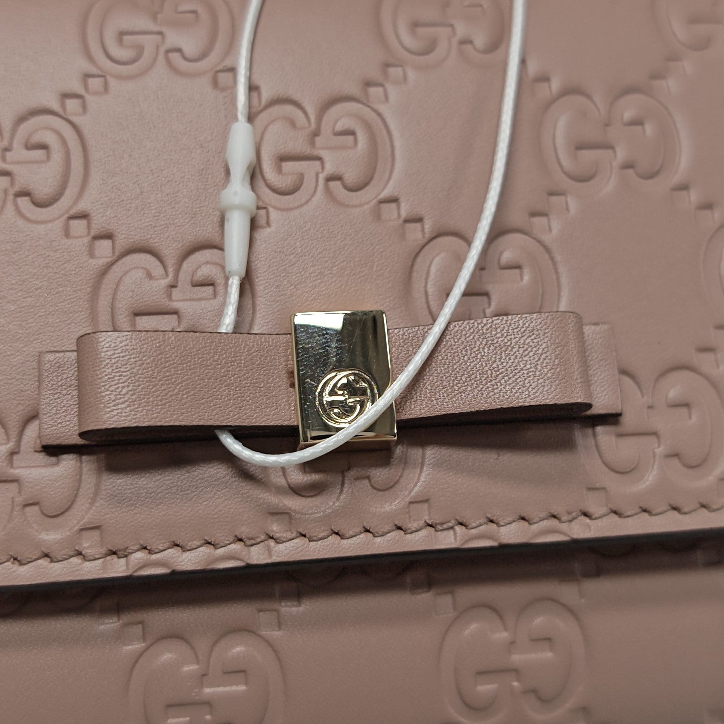 Monogram Calfskin Wallet Pink