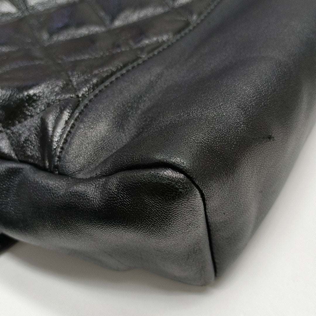 CHANEL 31 Large Quilted Calfskin Black