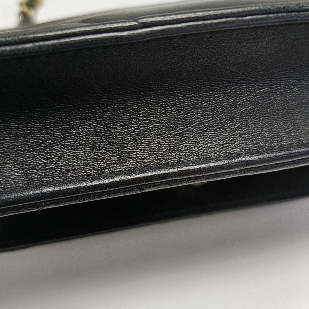 CHANEL 19 Small Quilted Lambskin Black