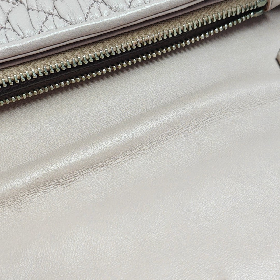 Crystal Quilted Lambskin Red