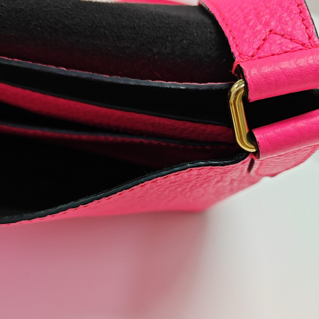 Burleigh Calfskin Red