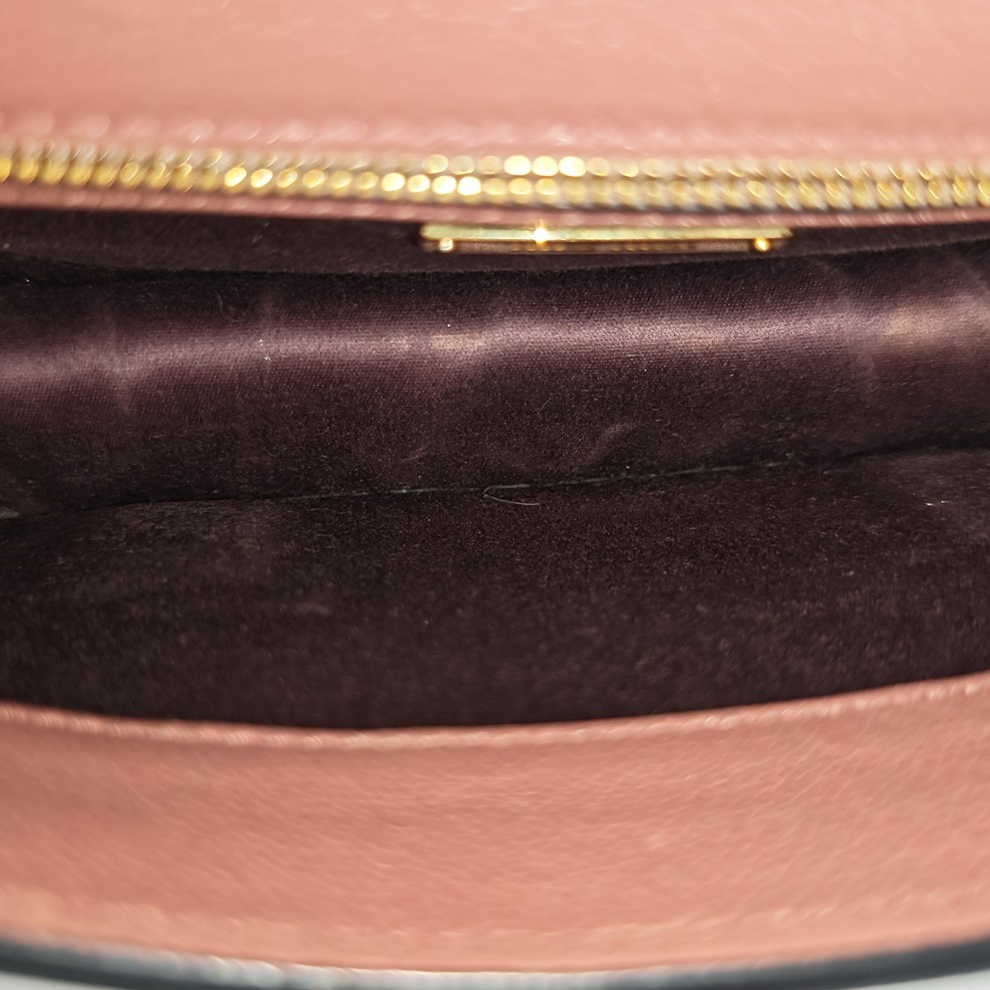 Calfskin Shoulder Bag Pink