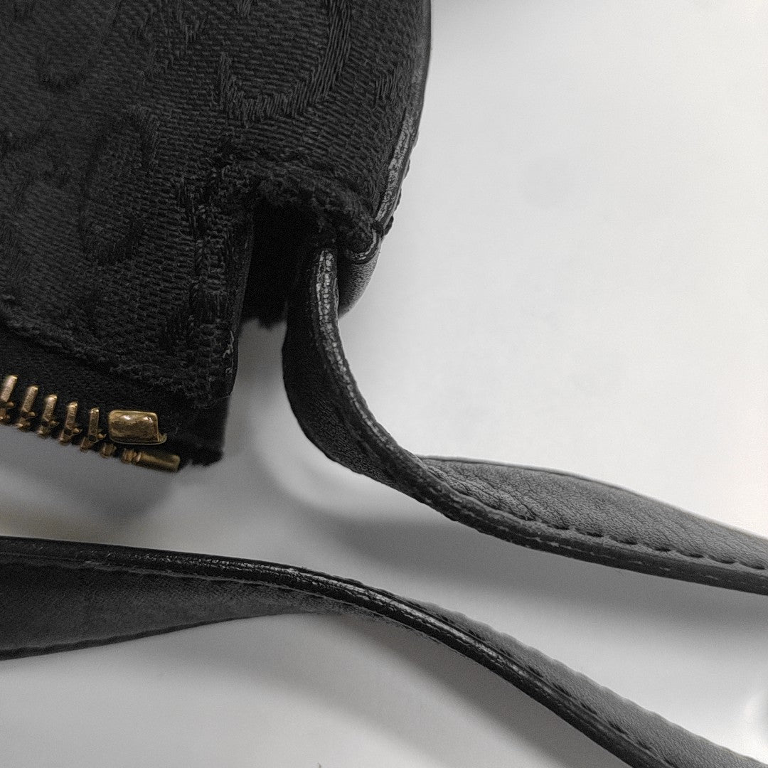 Canvas Shoulder Bag Black