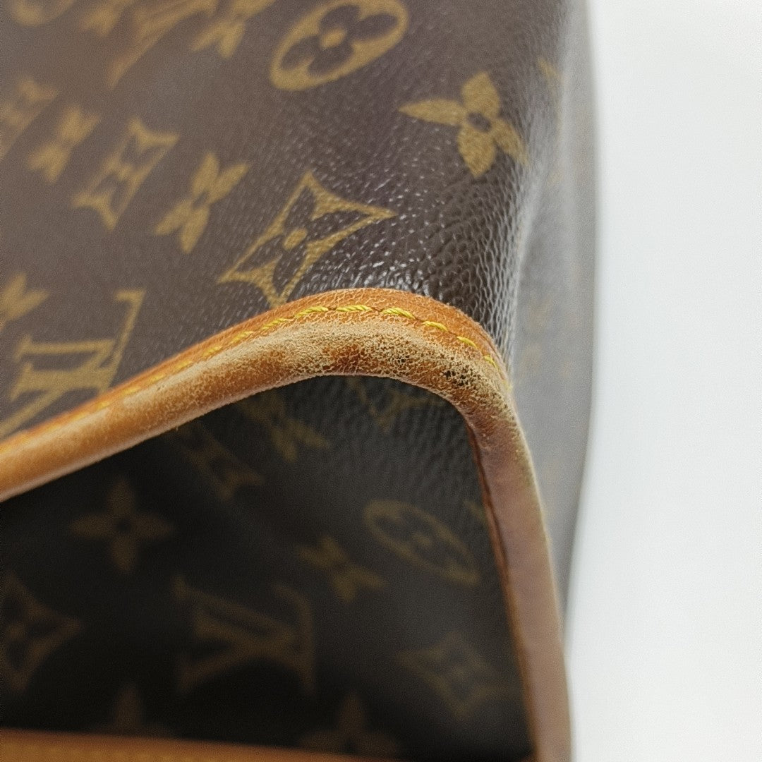 POPINCOURT Monogram Coated Canvas Brown