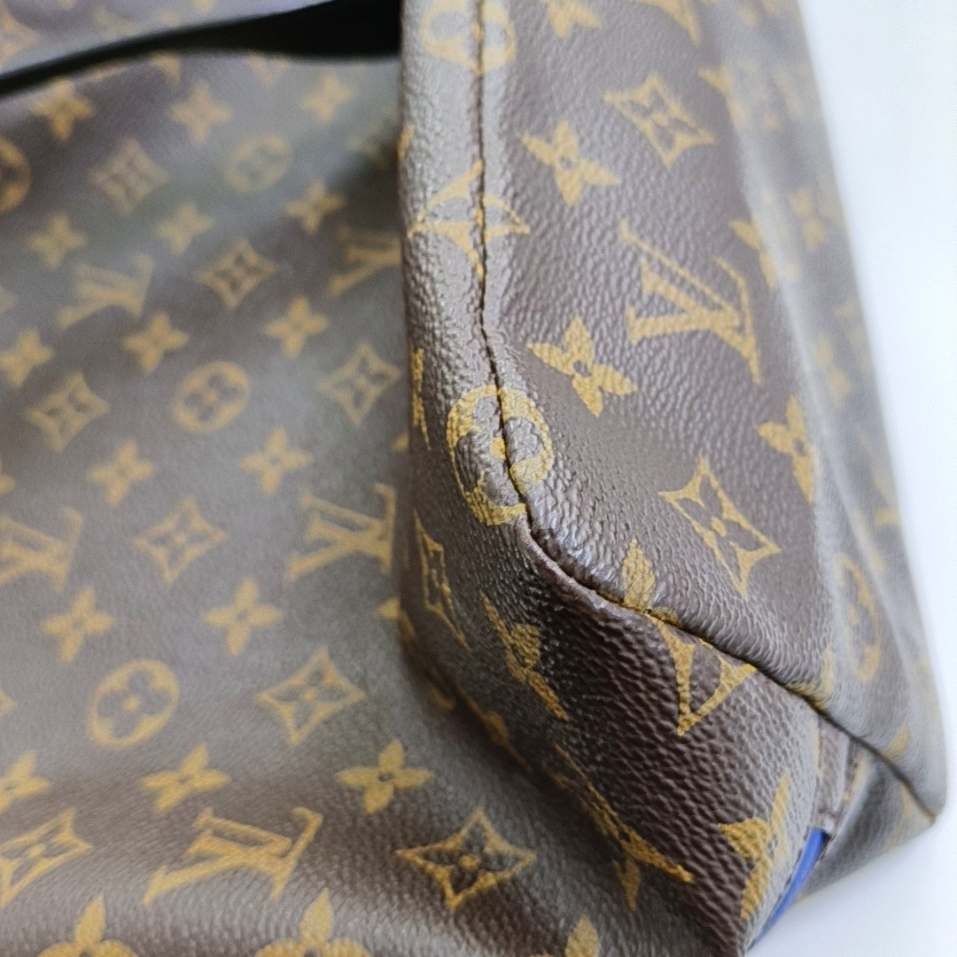 Monogram Coated Canvas Brown