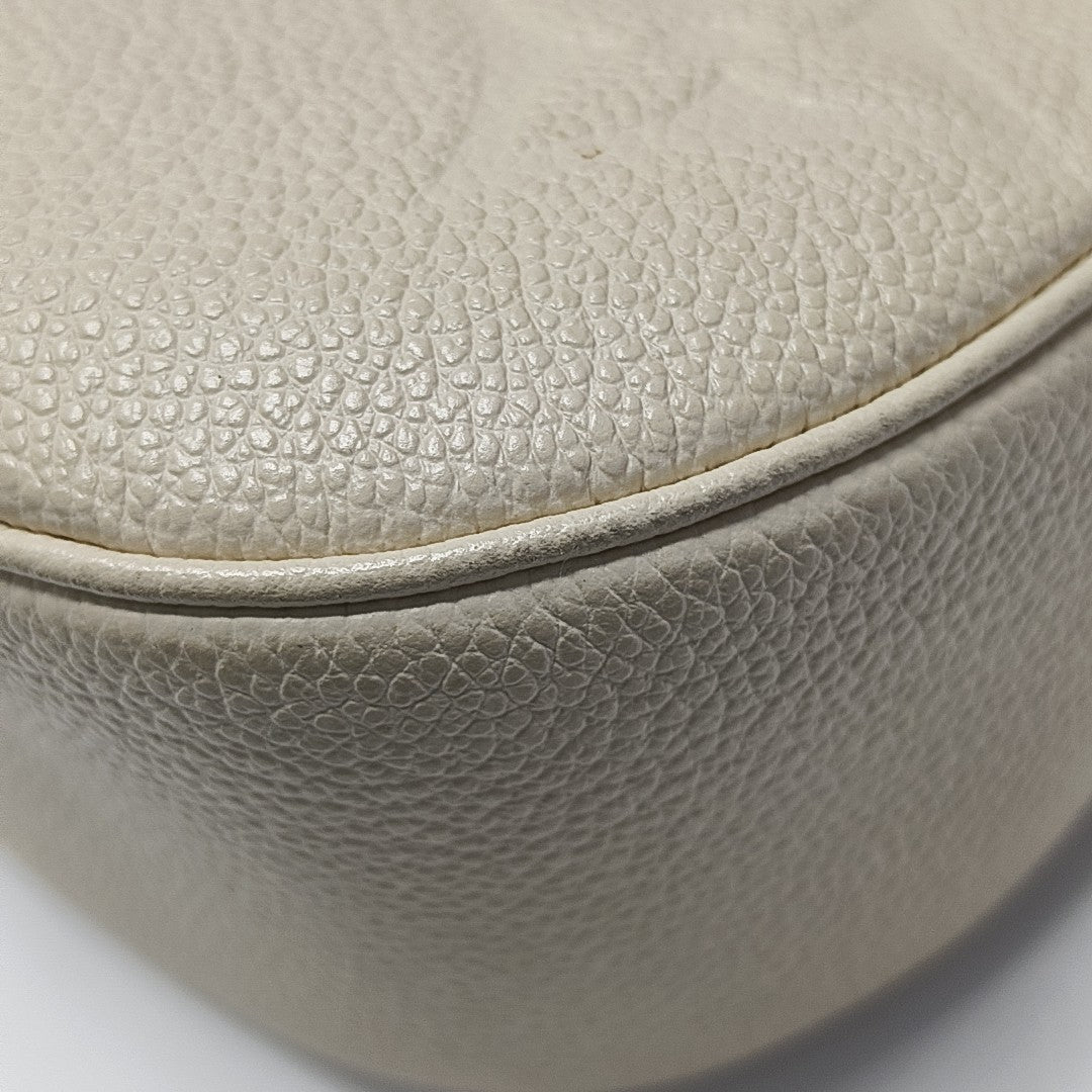 BAGATELLE Monogram Calfskin White