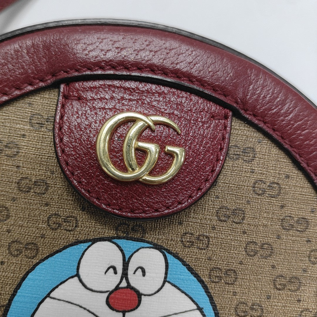 Doraemon X Gucci Monogram Coated Canvas Beige