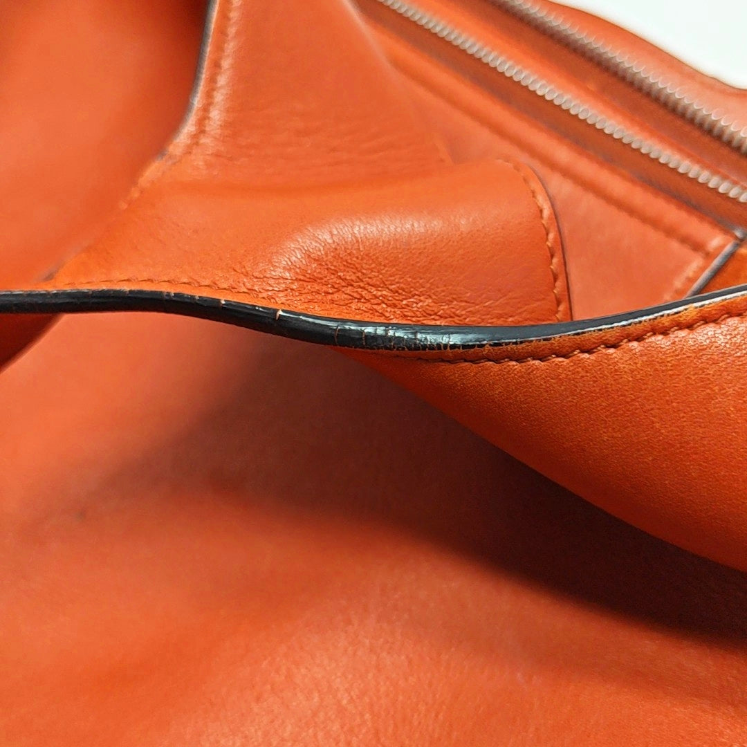 TRI FOLD Calfskin Red