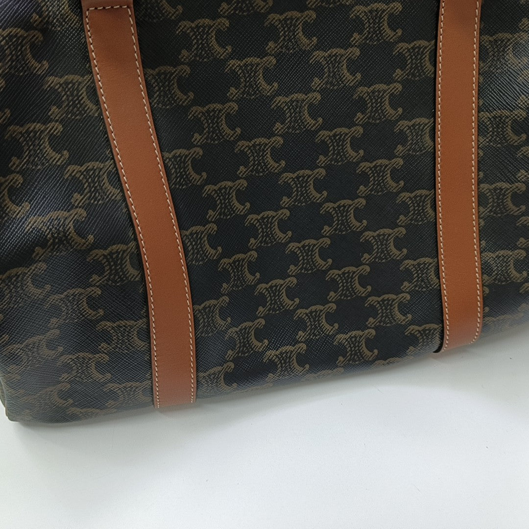 TRIOMPHE CANVAS Medium Coated Canvas Brown