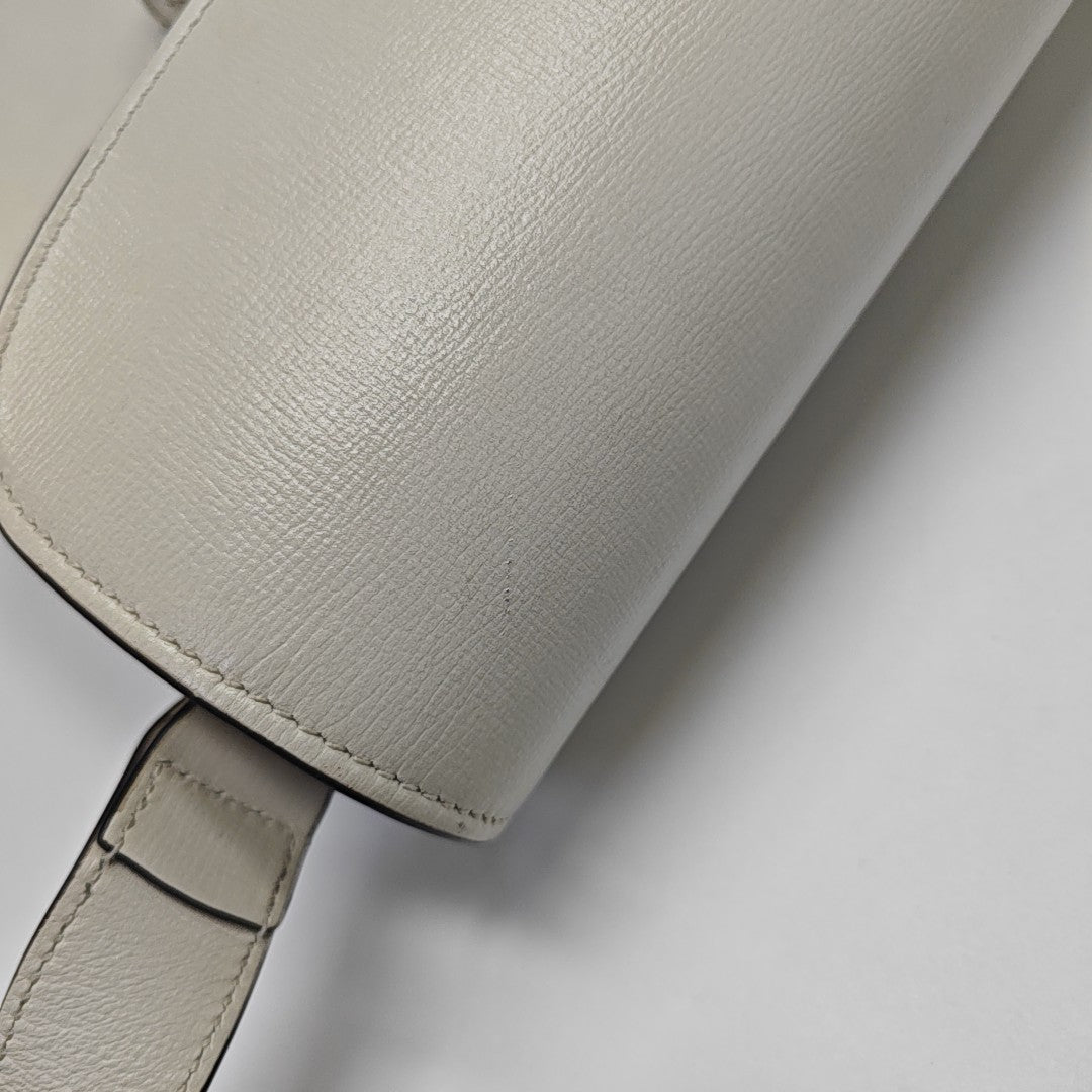 Horsebit 1955 Small Calfskin White
