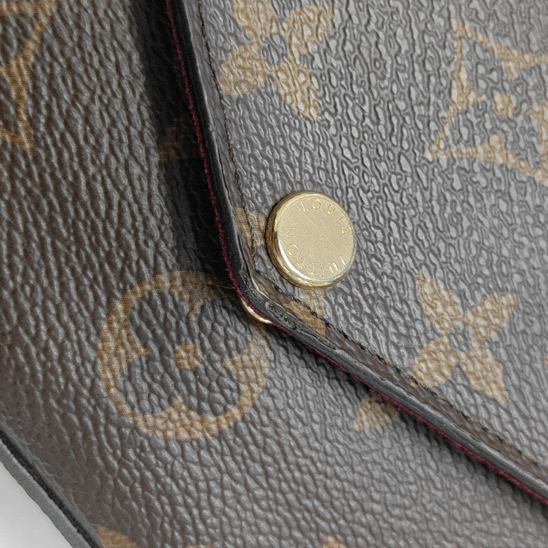 FÉLICIE Lona Revestida con Monogram Marrón