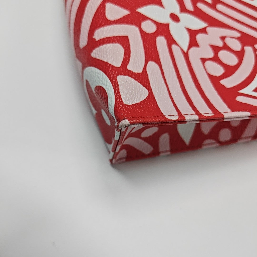 TOILET POCKET 26 Coated Canvas Red
