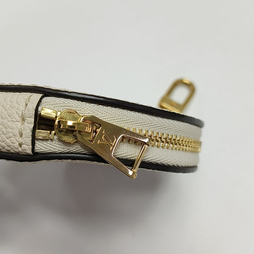 PAPILLON PM Monogram Calfskin White