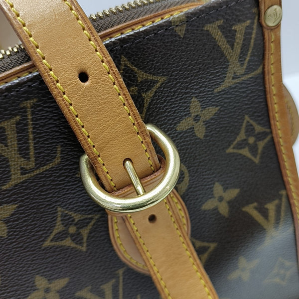 POPINCOURT Monogram Coated Canvas Brown