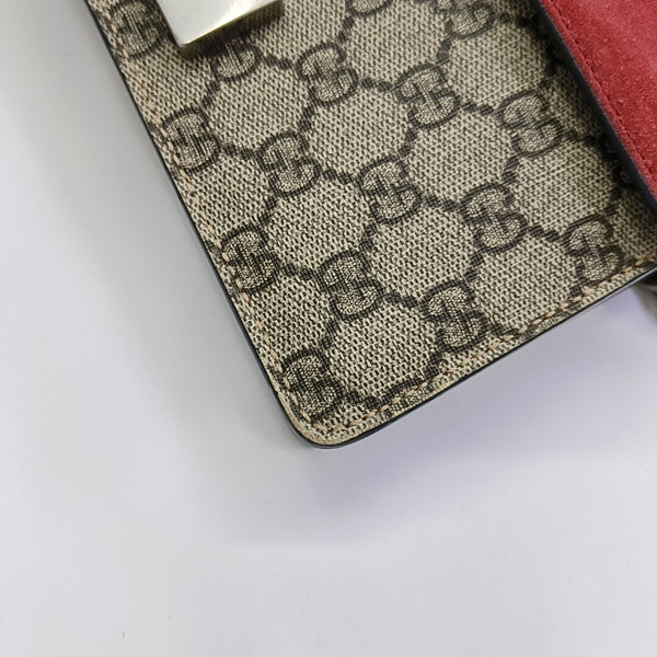 Dionysus Mini Monogram Coated Canvas Beige