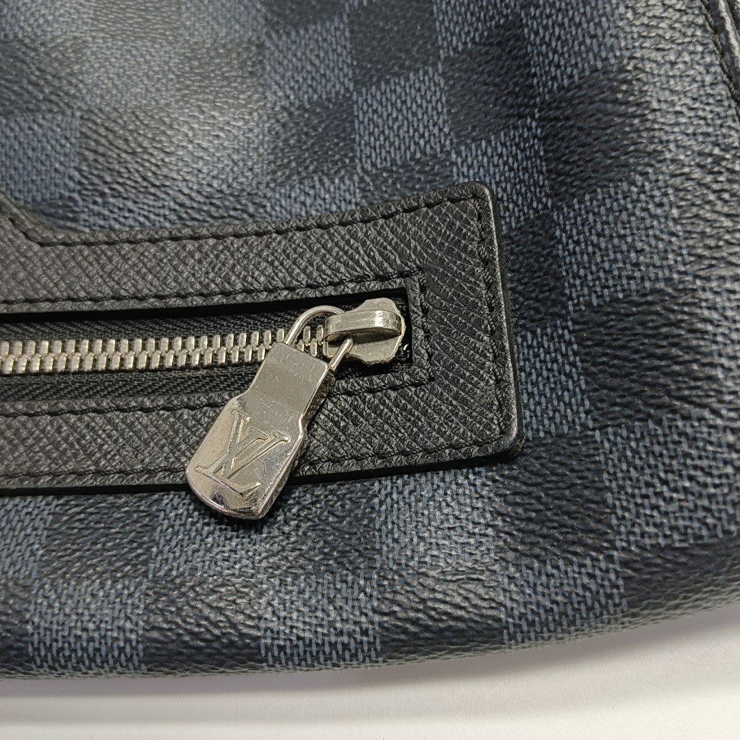 MATCHPOINT Damier Coated Canvas Blue