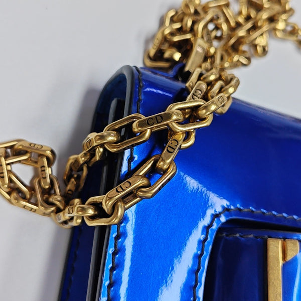 J'adior Patent Leather Blue