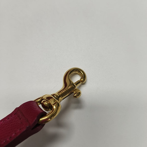 Calfskin Shoulder Bag Red