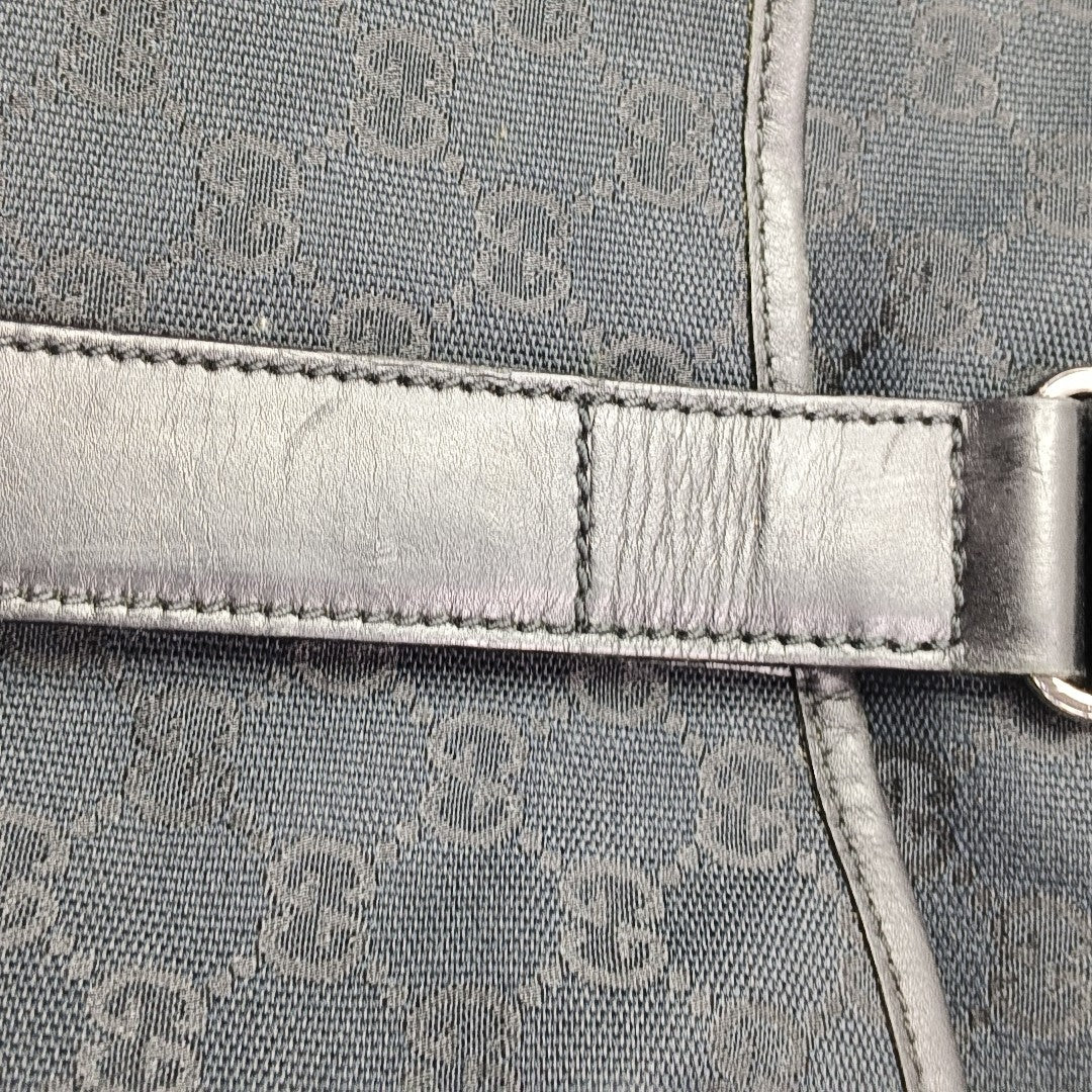 Monogram Canvas Top Handle Bag Black