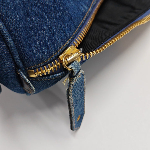 Denim Shoulder Bag Blue