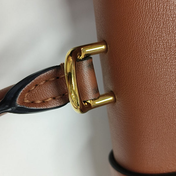 LOCKY BB Monogram Coated Canvas Brown