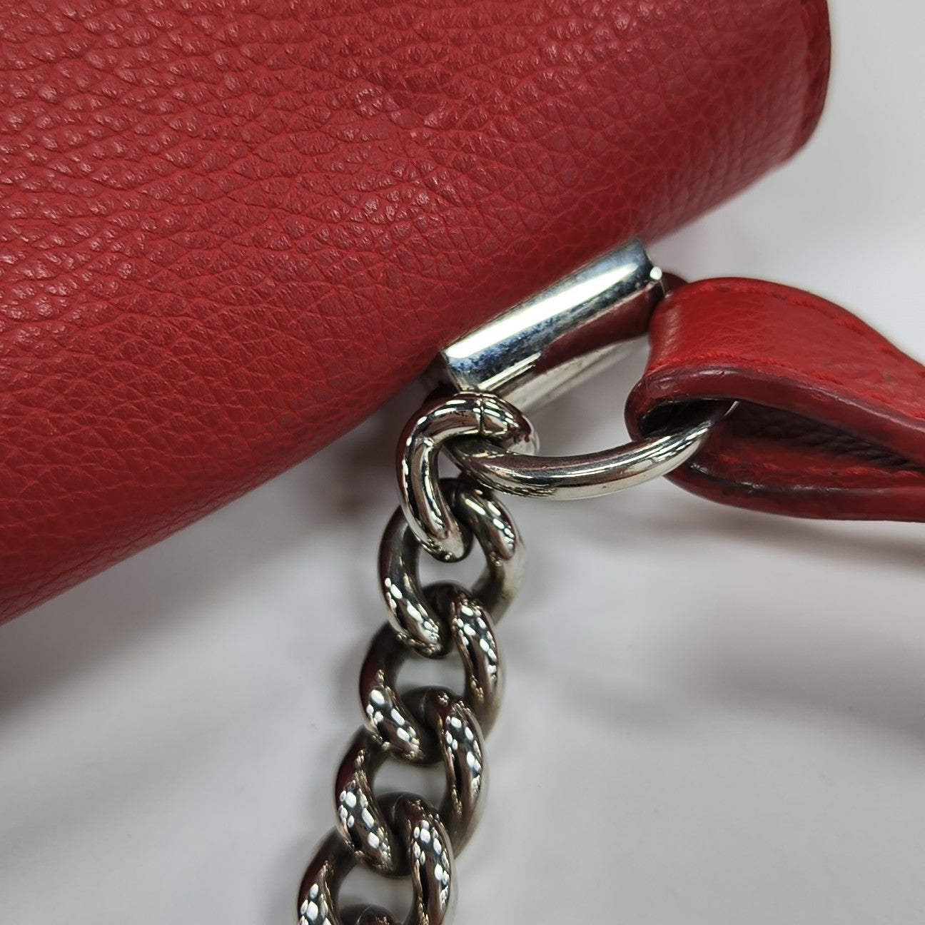 LOCKME BB Calfskin Red