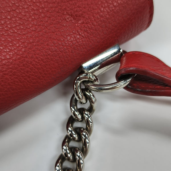 LOCKME BB Calfskin Red