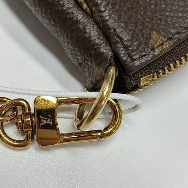 ACCESSOIRES Mini Monogram Coated Canvas Brown