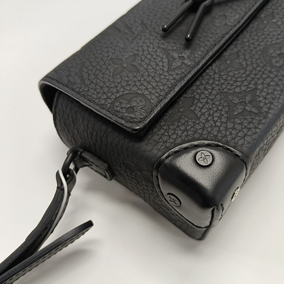 SOFT TRUNK Mini Monogram Calfskin Black