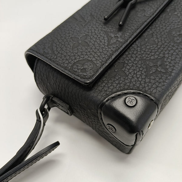SOFT TRUNK Mini Monogram Calfskin Black