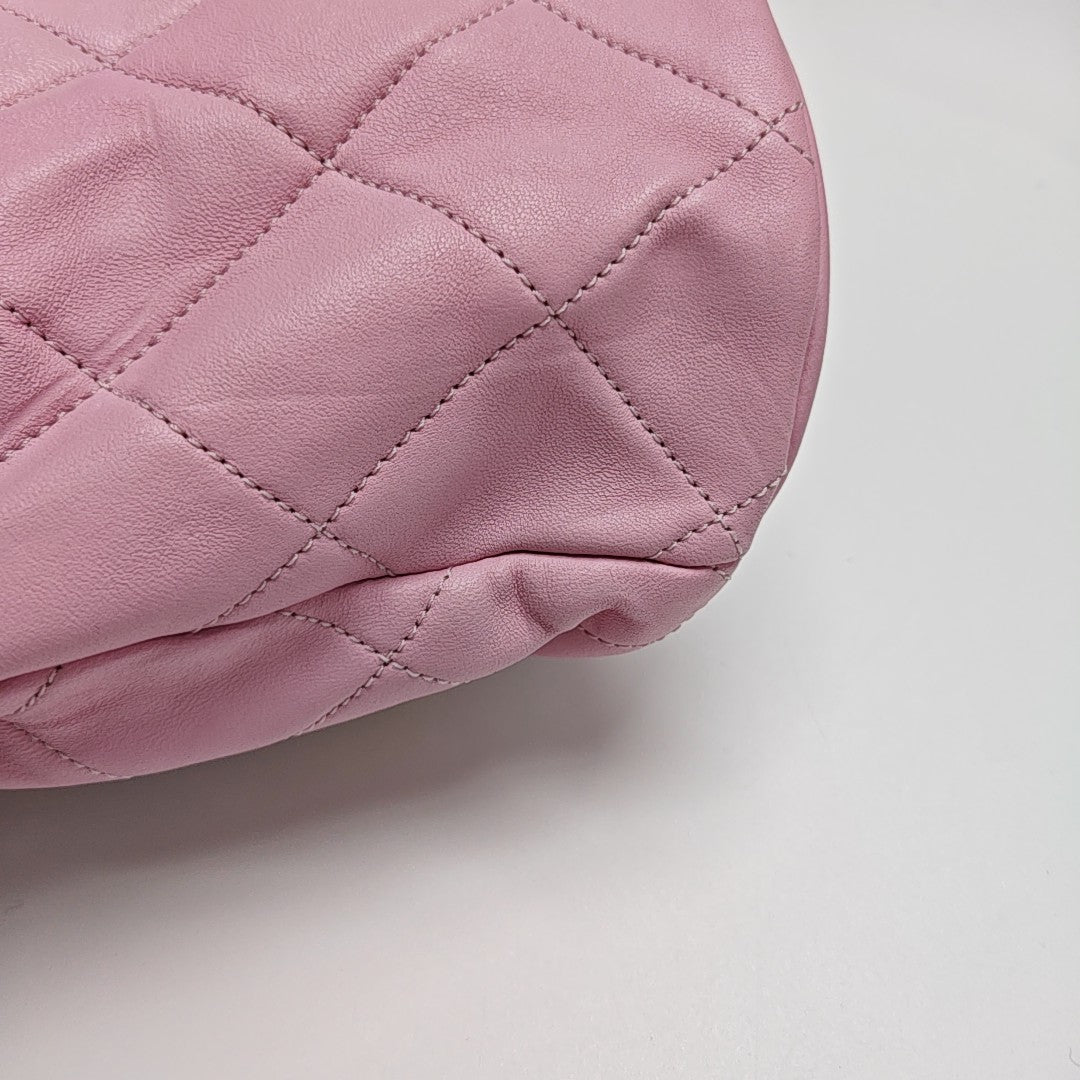 24S Quilted Lambskin Pink