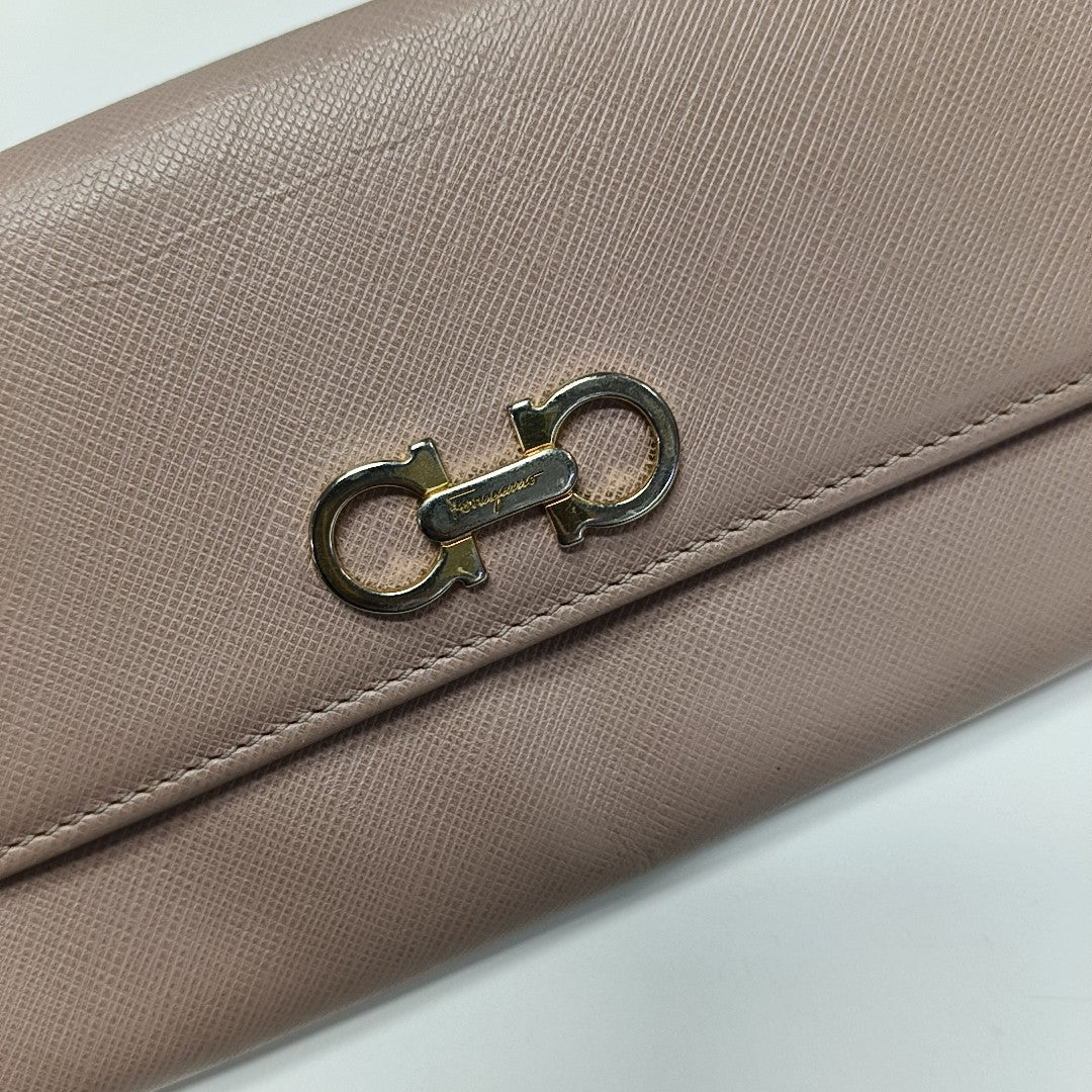 Calfskin Wallet Beige