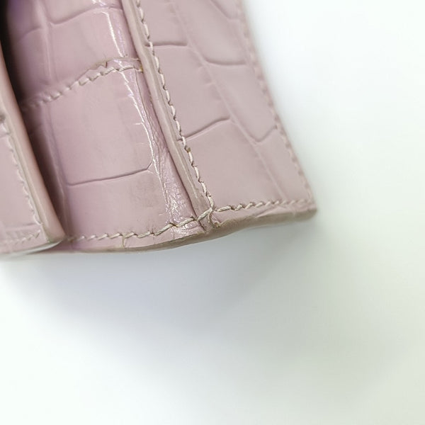 Hourglass Mini Calfskin Pink