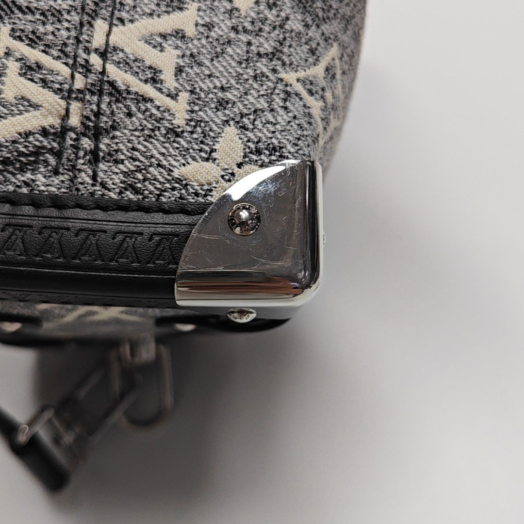 SOFT TRUNK PM Monogram Canvas Gray