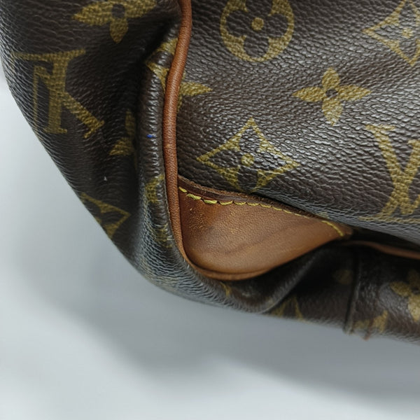 SIRIUS Monogram Coated Canvas Brown