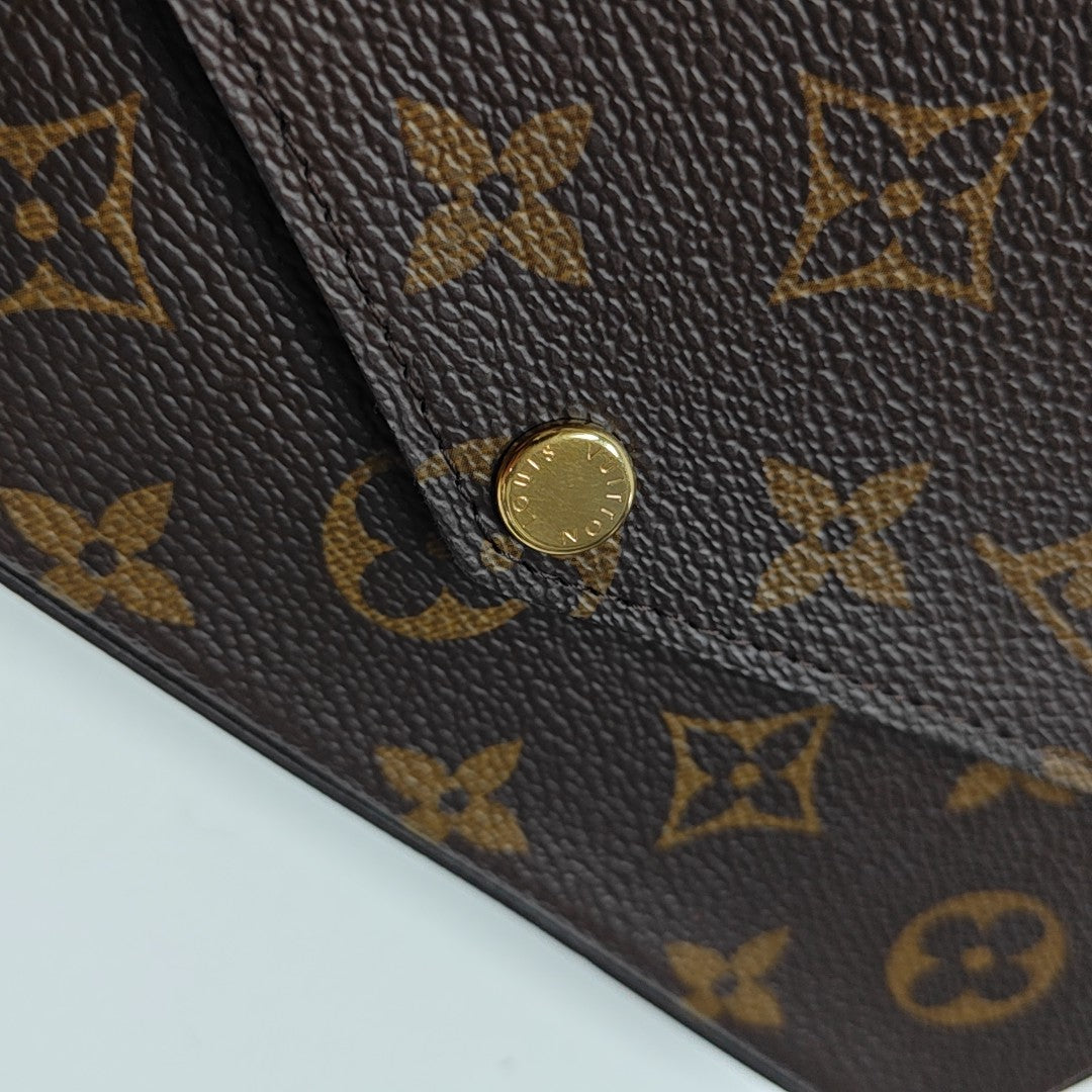 FÉLICIE Monogram Coated Canvas Brown