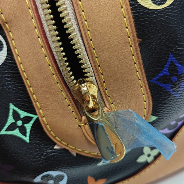 LV × TM CLAUDIA Monogram Coated Canvas Black