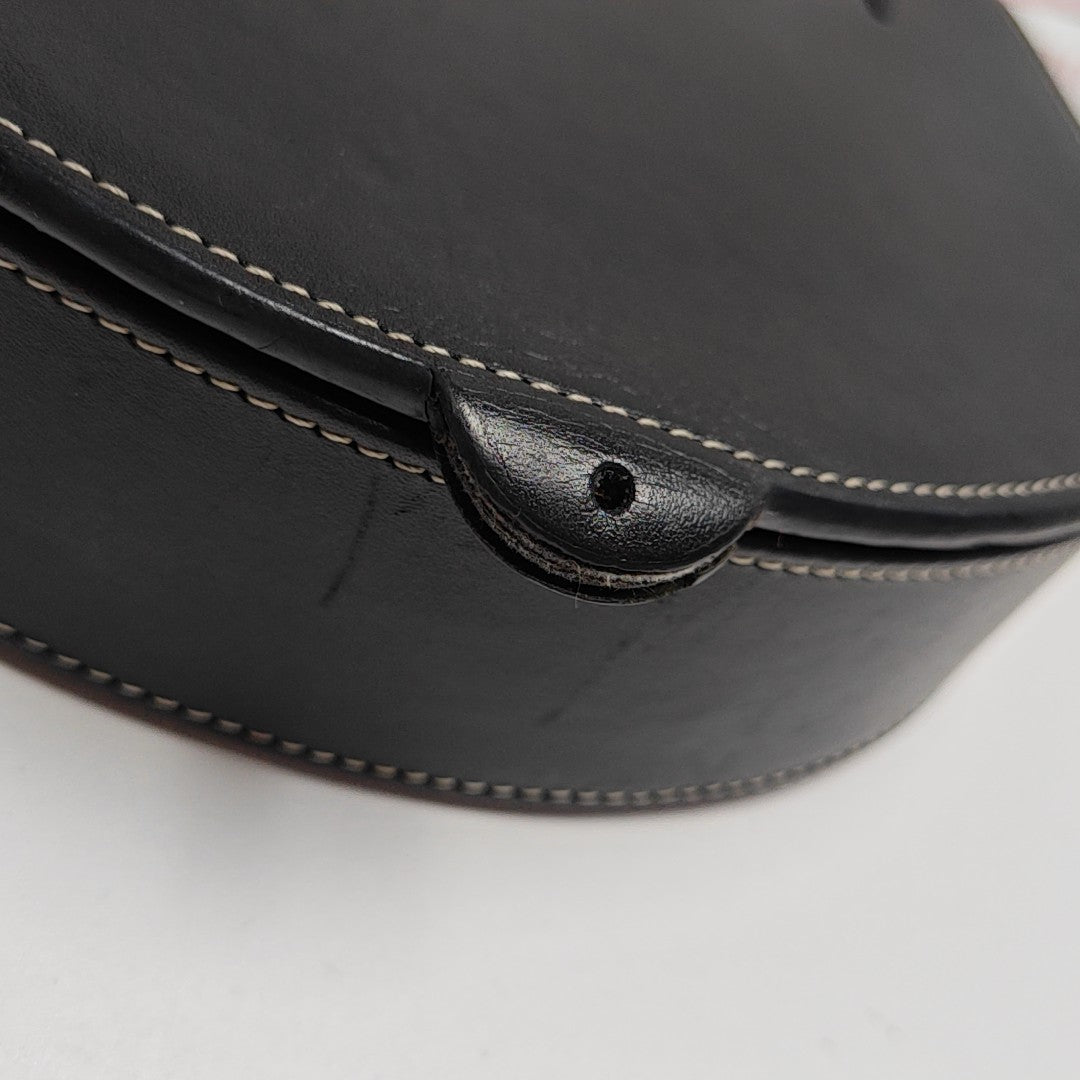 Heel Calfskin Black