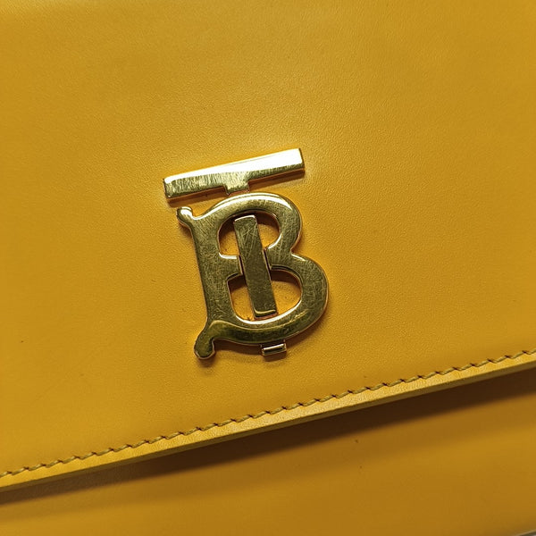 TB Mini Calfskin Yellow