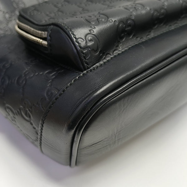 Signature Monogram Calfskin Black