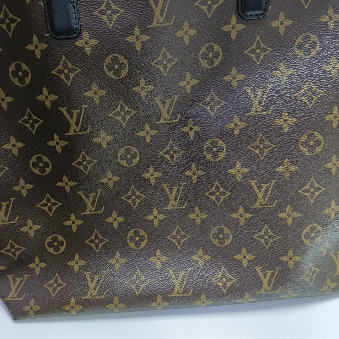 KITAN Monogram Coated Canvas Brown