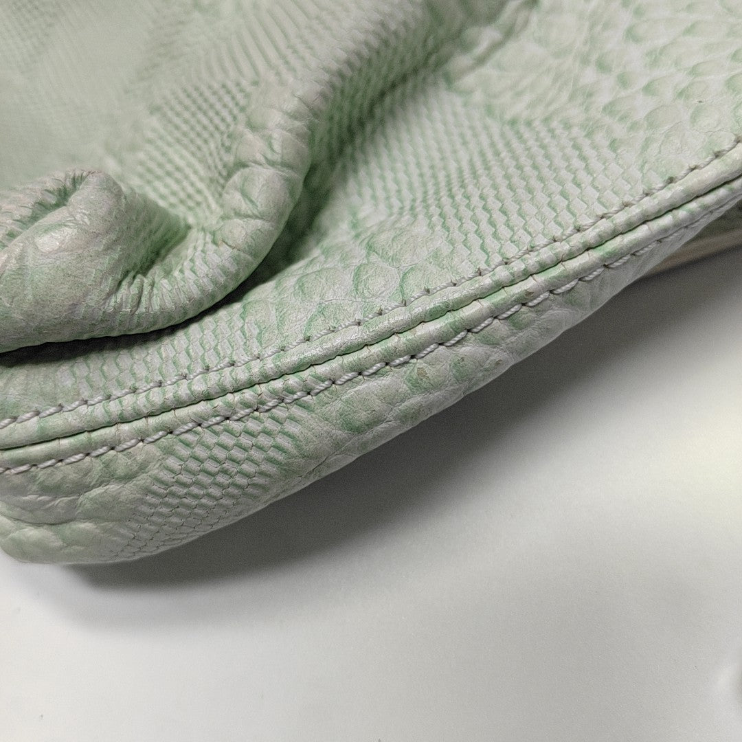 Calfskin Shoulder Bag Green