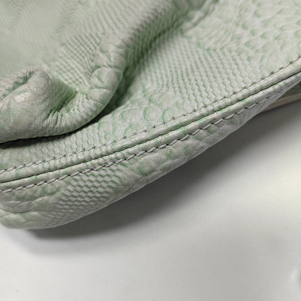 Calfskin Shoulder Bag Green