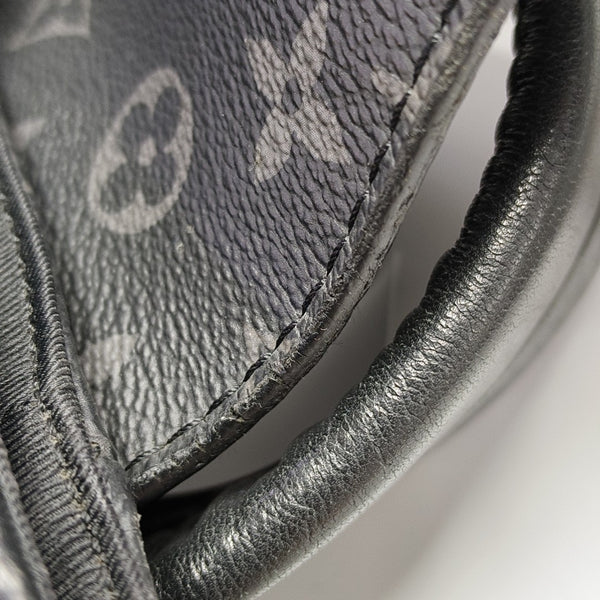 STEAMER Monogram Coated Canvas Black