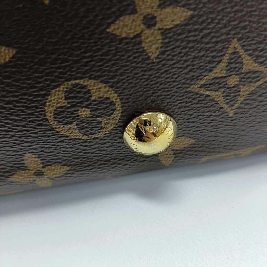 CARRYALL MM Monogram Coated Canvas Brown